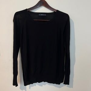 Zara sheer lightweight sweater